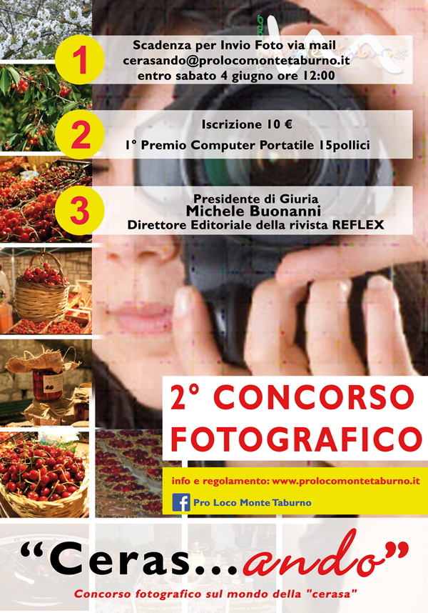 2° Concorso Fotografico “Cerasando” - 2016