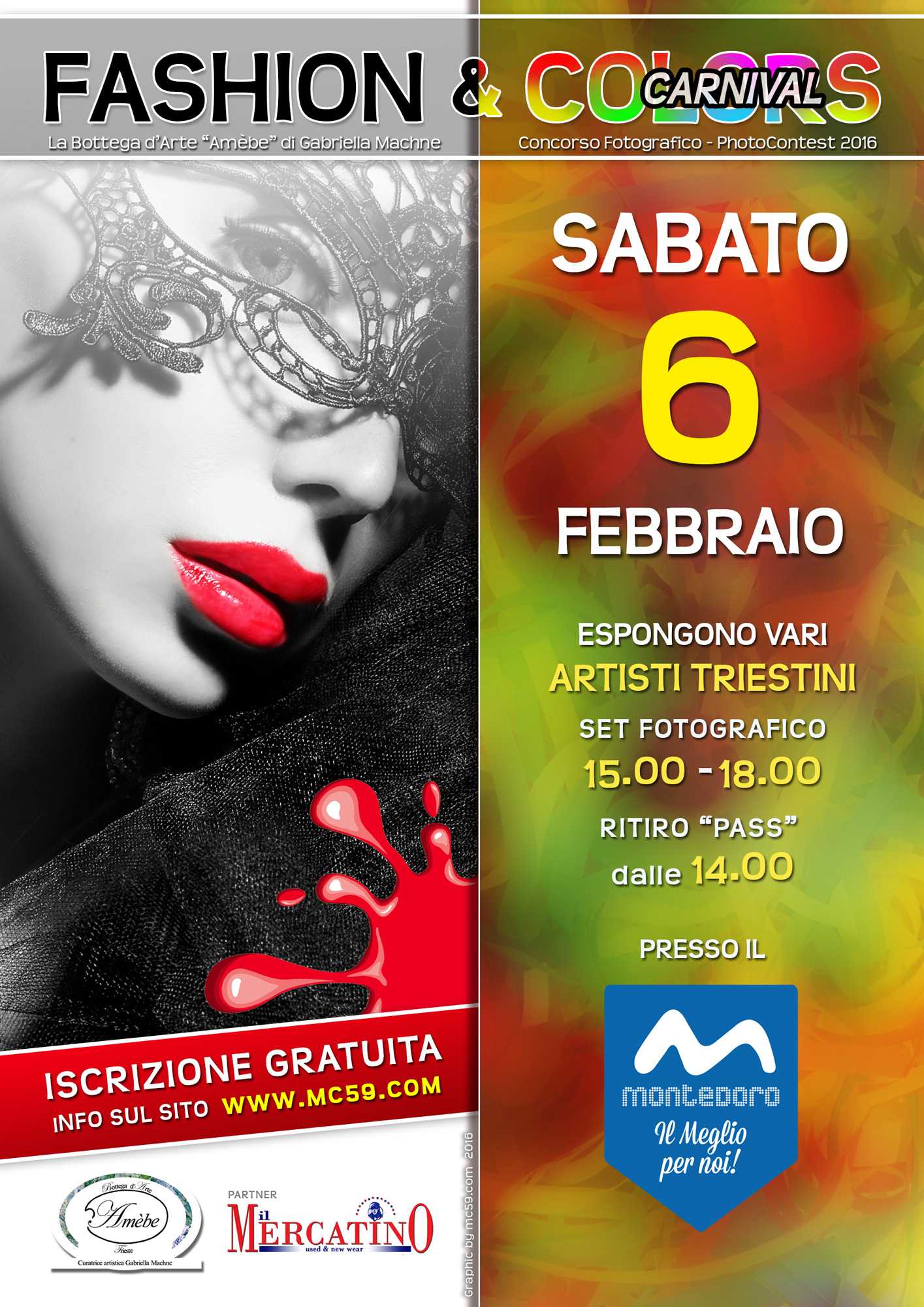 Concorso Fotografico “Fashion & Colors Carnival“