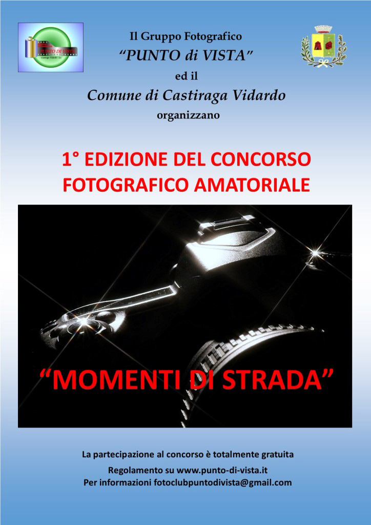 Concorso fotografico “Momenti di strada“