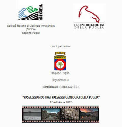 Concorso fotografico “Passeggiando tra i paesaggi geologici della Puglia“
