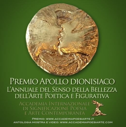 Premio Internazionale d‘ Arte Contemporanea “Apollo dionisiaco” Roma 2019 Premio Internazionale d‘ Arte Contemporanea “Apollo dionisiaco” Roma 2019