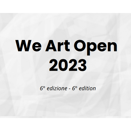 We Art Open 2023  - VI edizione