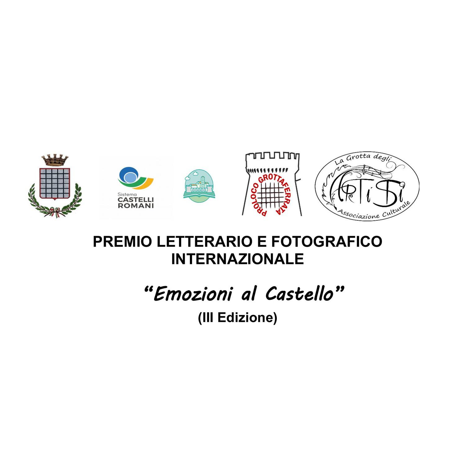 Premio letterario e fotografico “Emozioni al Castello”