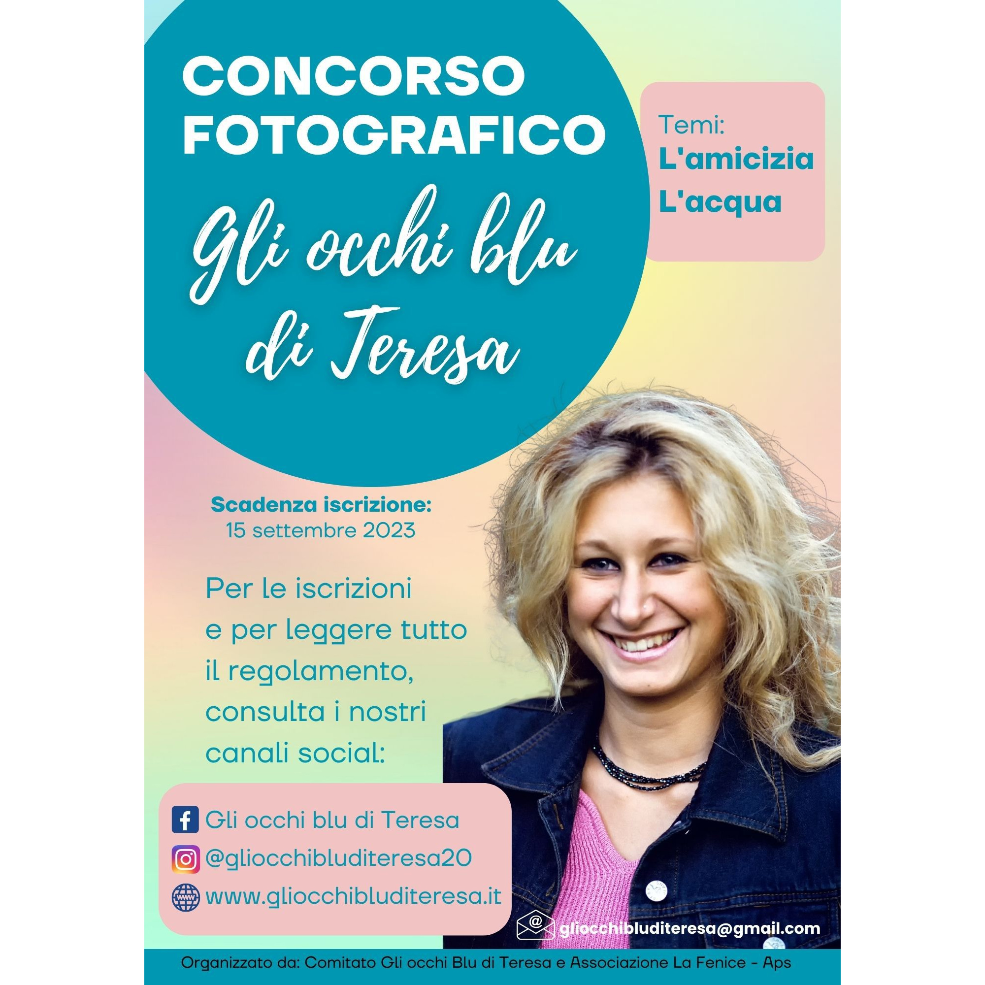 Concorso fotografico gratuito “Gli occhi blu di Teresa”