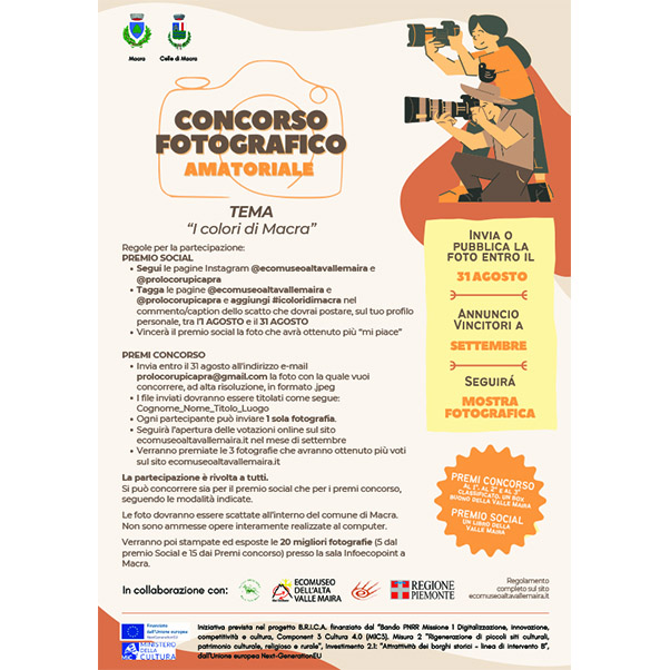 Concorso fotografico "I colori di Macra"
