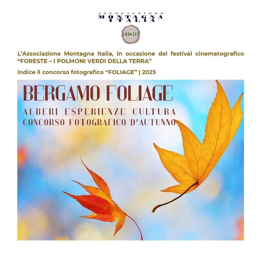 Concorso fotografico “FOLIAGE” 2025