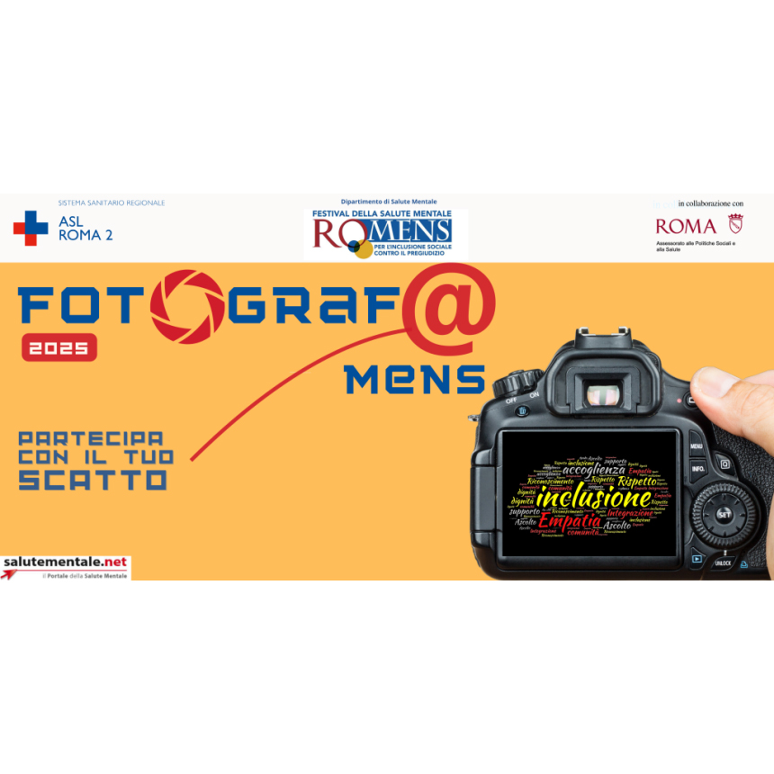 Concorso “Fotograf@Mens – La salute mentale, oggi“ Concorso “Fotograf@Mens – La salute mentale, oggi“