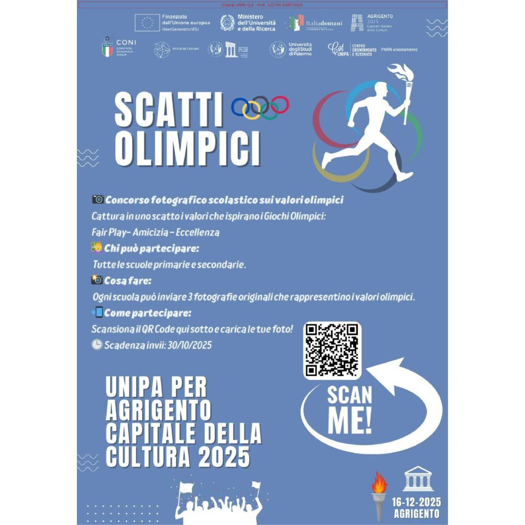 Concorso fotografico scolastico “Scatti Olimpici” - Concorsi