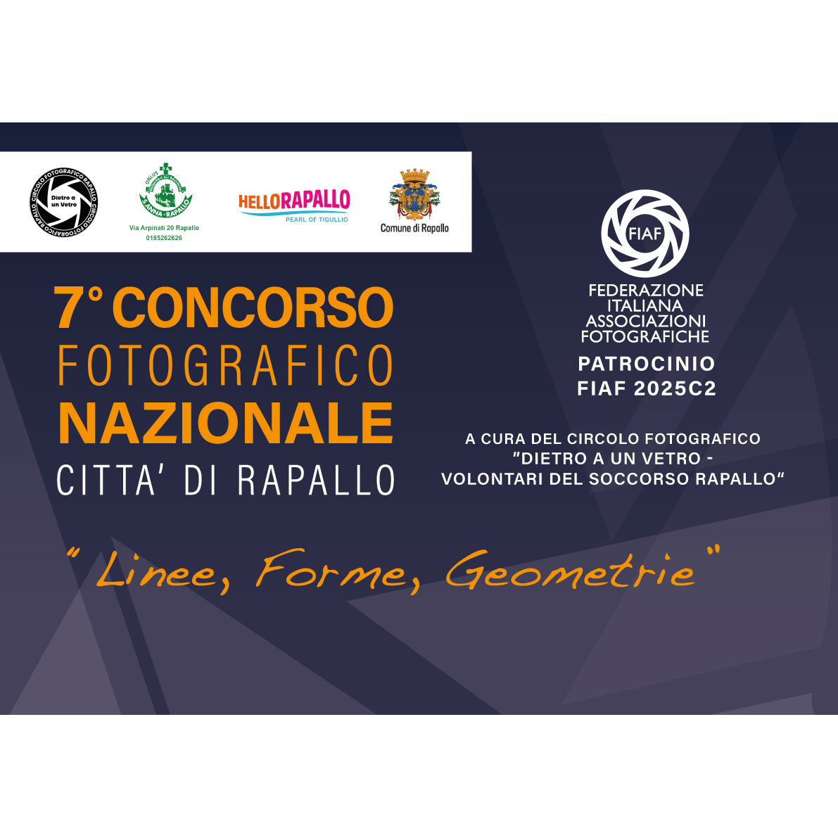 7° Concorso Fotografico "Città di Rapallo" 7° Concorso Fotografico "Città di Rapallo"