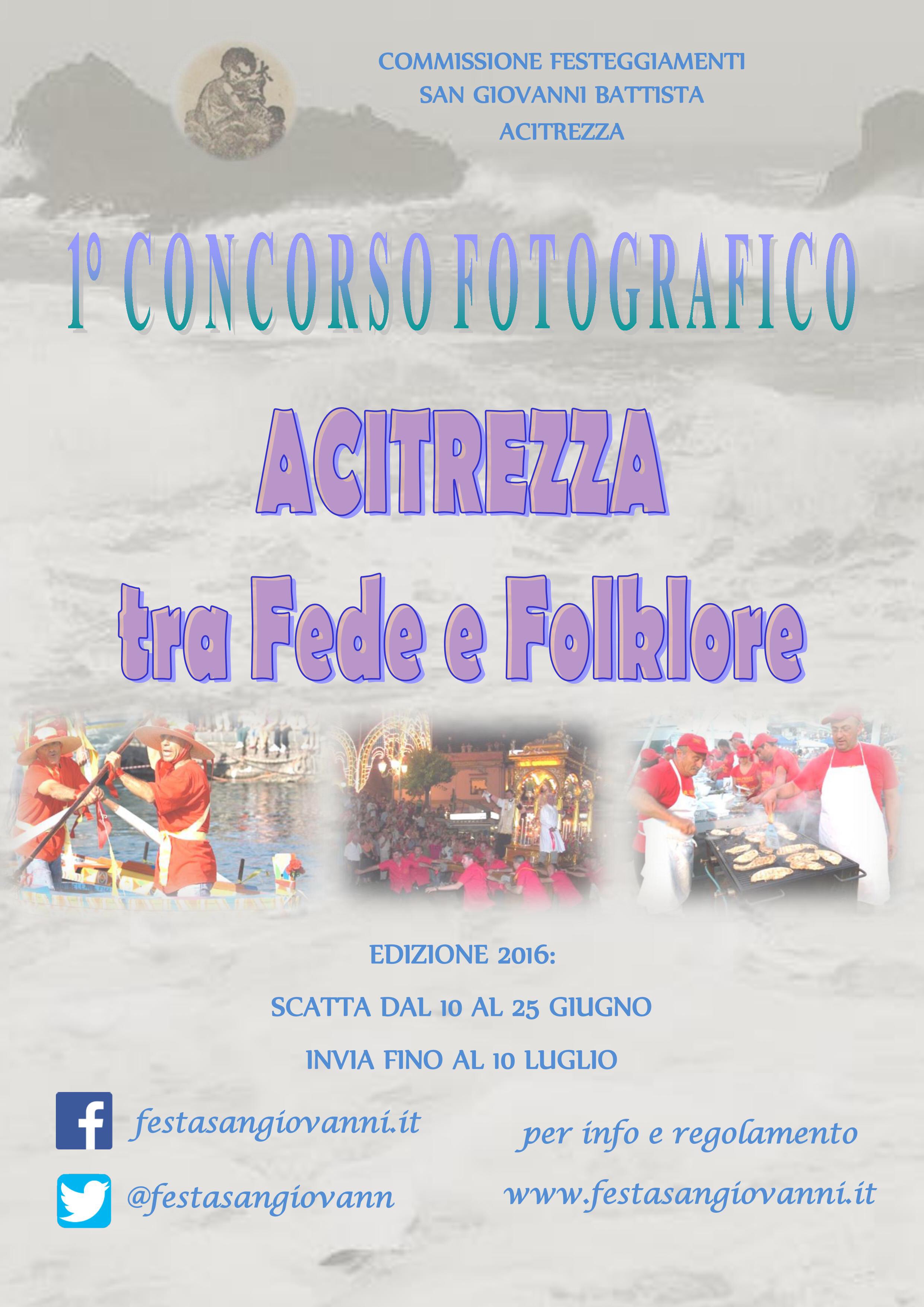 1° Concorso fotografico “Acitrezza tra fede e folklore” - Concorsi