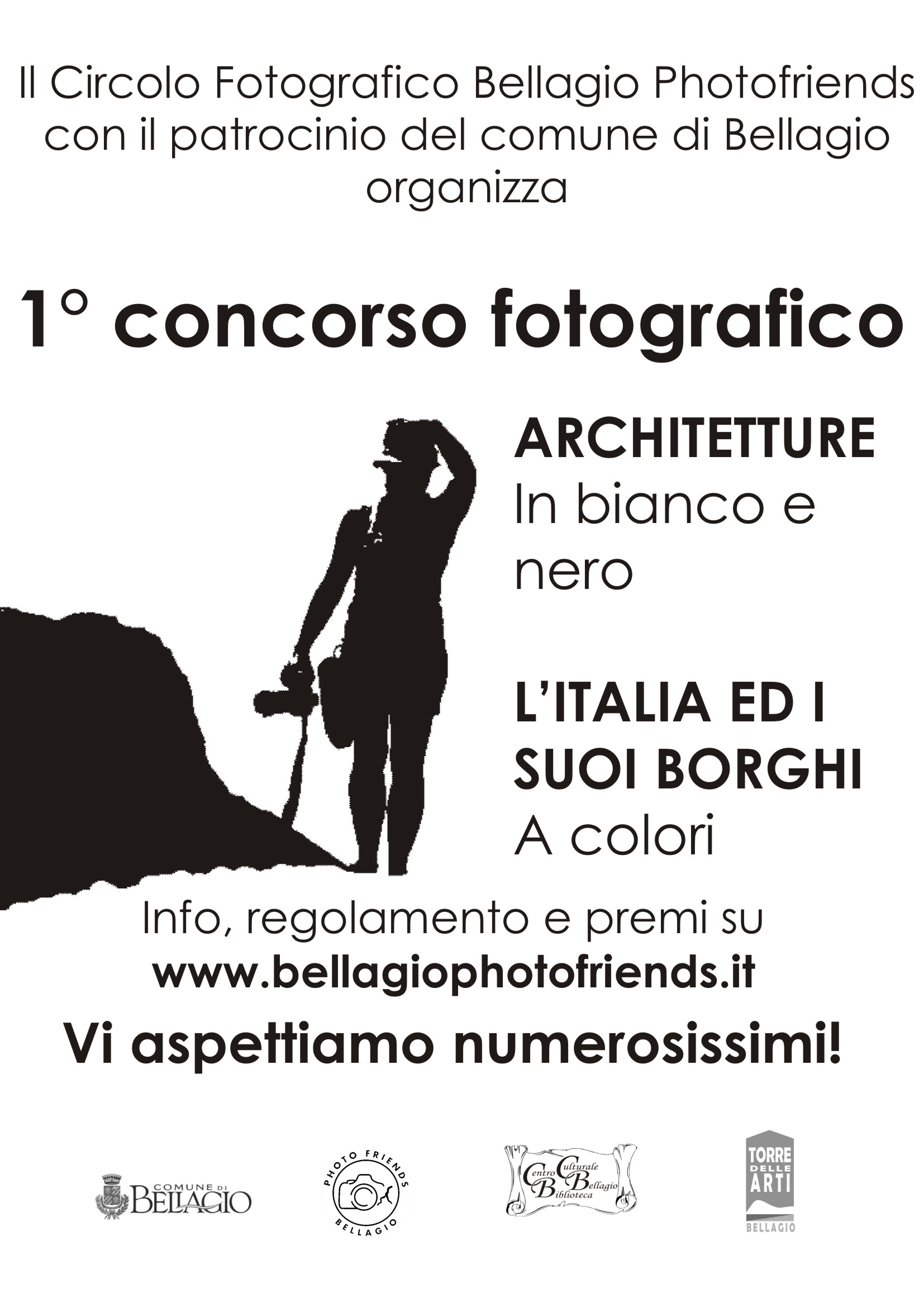 ARCHITETTURE IN BIANCO E NERO E L‘ ITALIA ED I SUOI BORGHI A COLORI - Concorsi