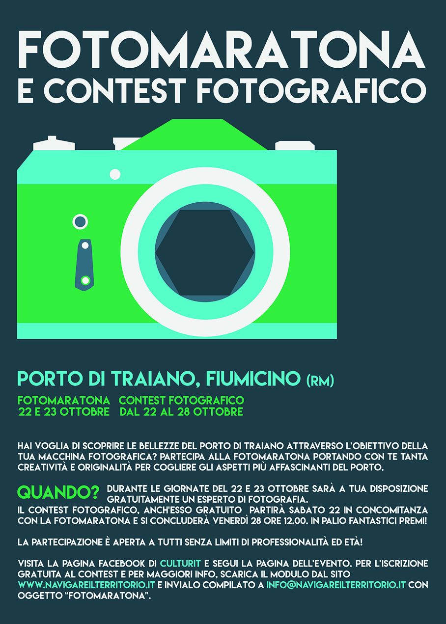 Fotomaratona e Contest Fotografico, porto di Traiano
