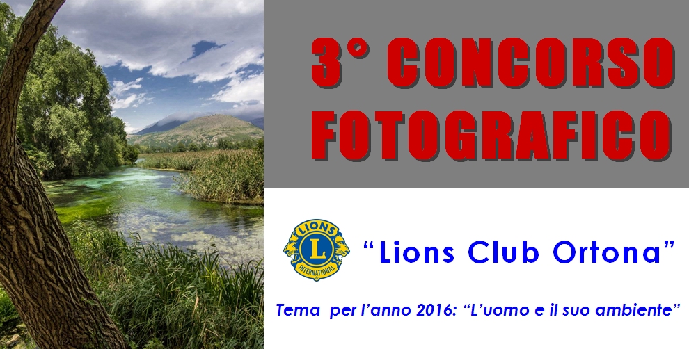 3° Concorso fotografico “Lions Club Ortona”