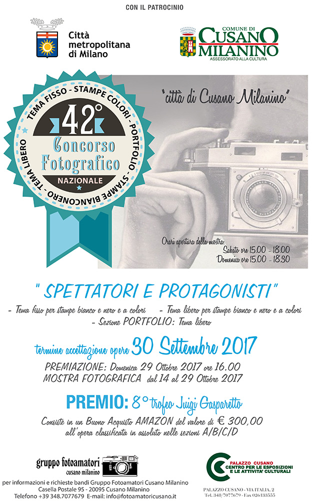 42° Concorso Fotografico “Città di Cusano Milanino“