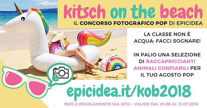 Kitsch on the Beach - il concorso fotografico POP di ePICidea