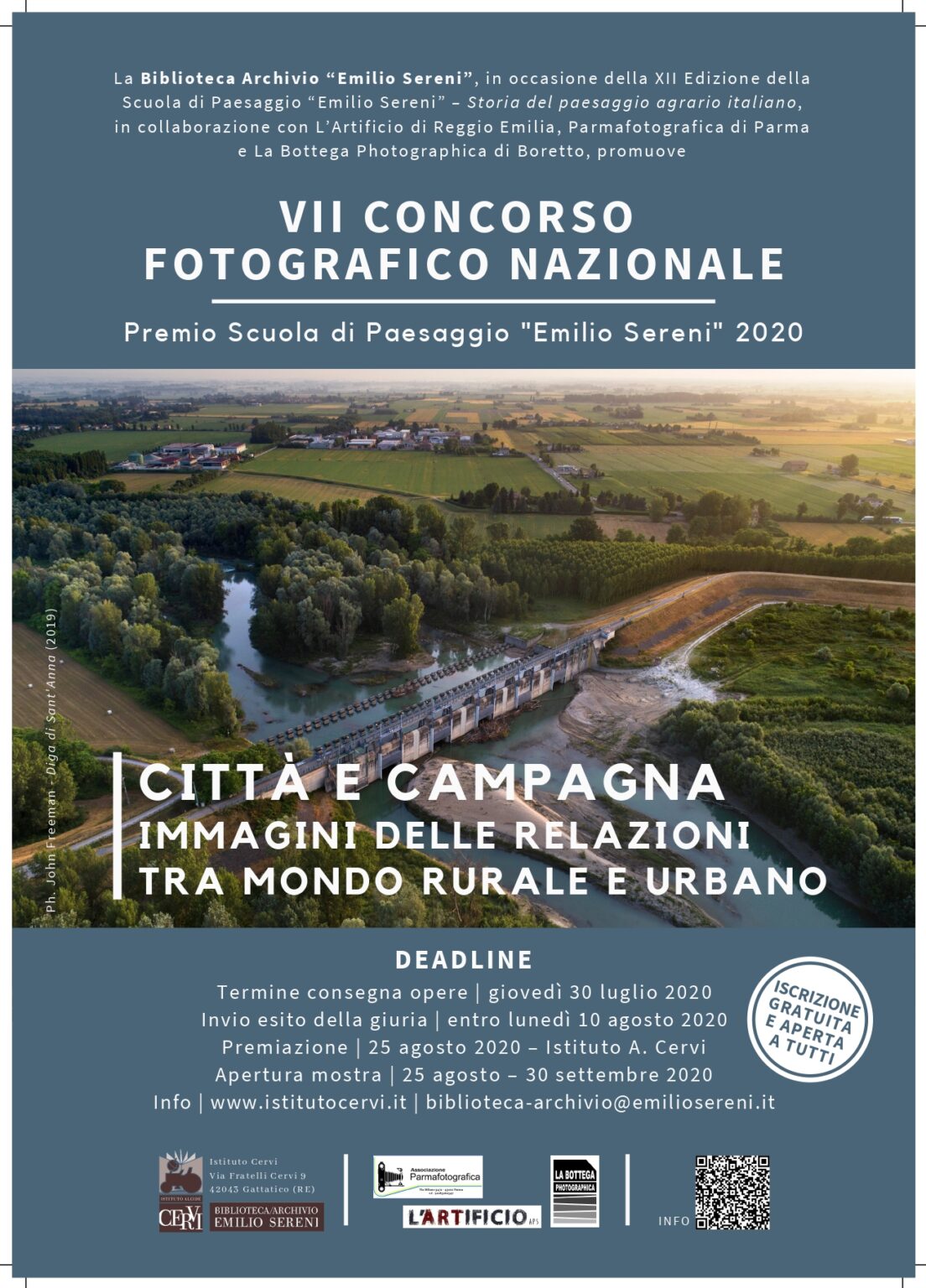 Concorso Fotografico Nazionale - Premio Scuola di Paesaggio Emilio Sereni 2020