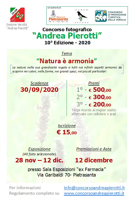 CONCORSO FOTOGRAFICO “ANDREA PIEROTTI“