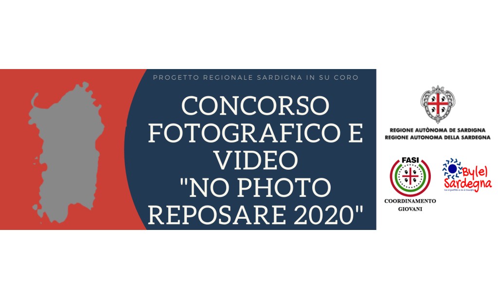 Concorso fotografico e video “No photo reposare 2020“ Concorso fotografico e video “No photo reposare 2020“