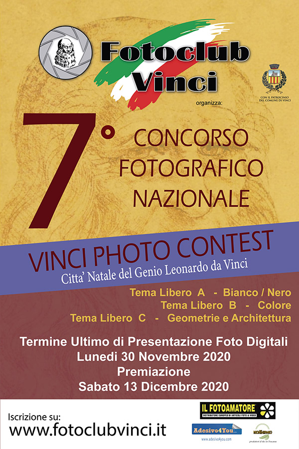 7° Concorso Fotografico Nazionale Vinci Photo Contest