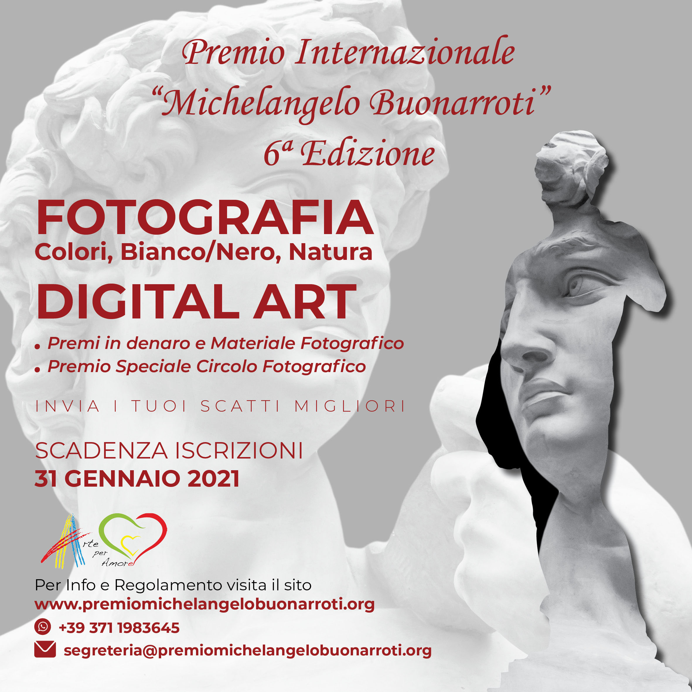 Premio Internazionale Michelangelo Buonarroti VI Edizione Premio Internazionale Michelangelo Buonarroti VI Edizione