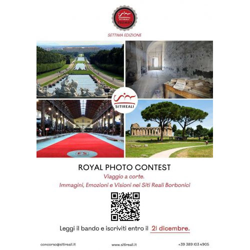 Royal Photo Contest "Viaggio a Corte. Immagini, Emozioni e Visioni nei Siti Reali Borbonici"