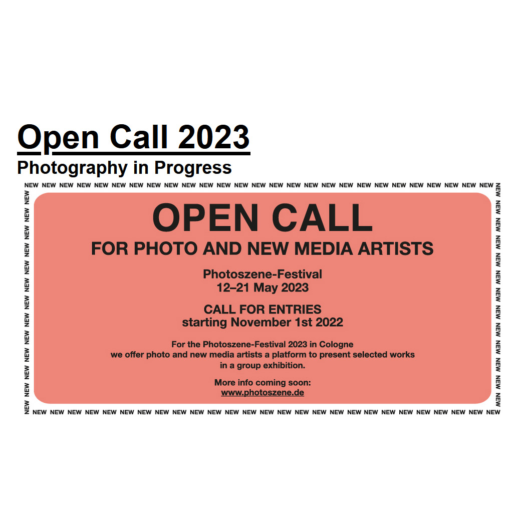 Open Call 2023 Photography in Progress - Concorsi Call For Artists