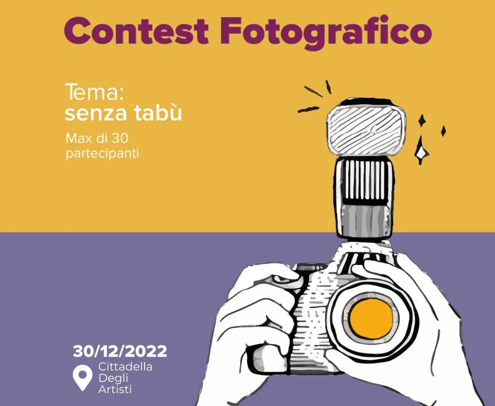 Concorso fotografico gratuito “Senza Tabù“