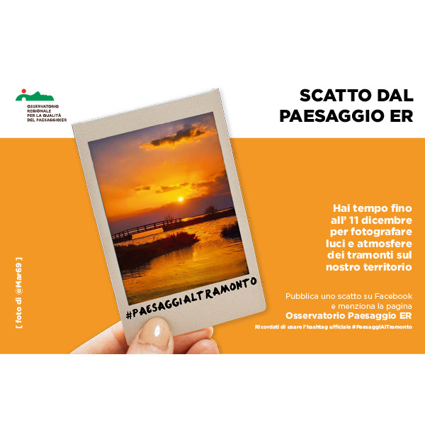 Concorso fotografico gratuito “Paesaggi al tramonto”