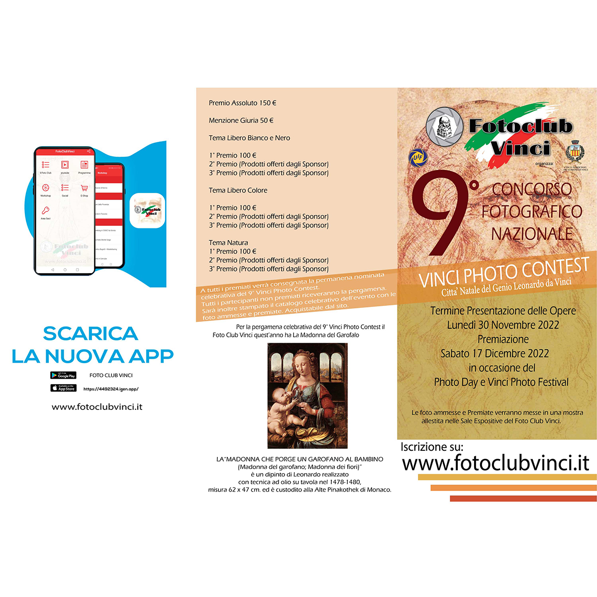 9° concorso fotografico nazionale Vinci Photo Contest