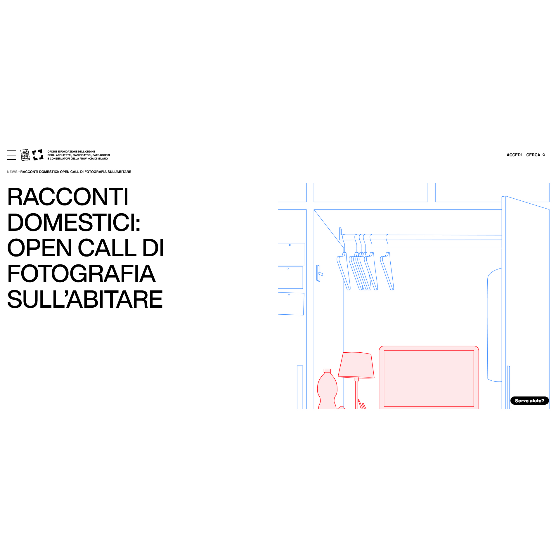 Racconti domestici: open call di fotografia sull