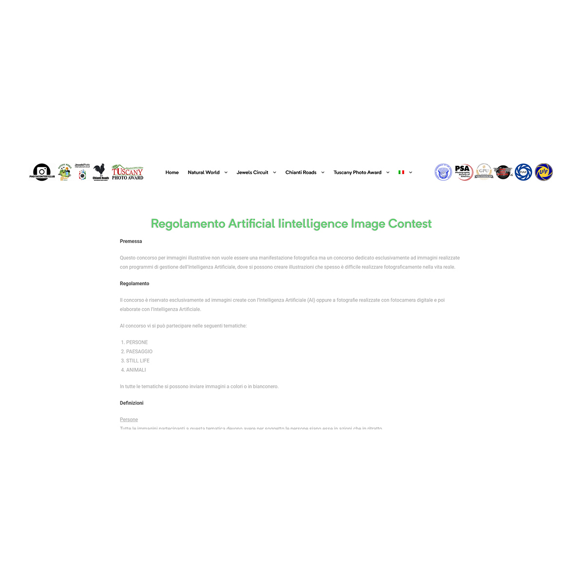 Artificial Intelligence Image Contest (AIIC) Artificial Intelligence Image Contest (AIIC)