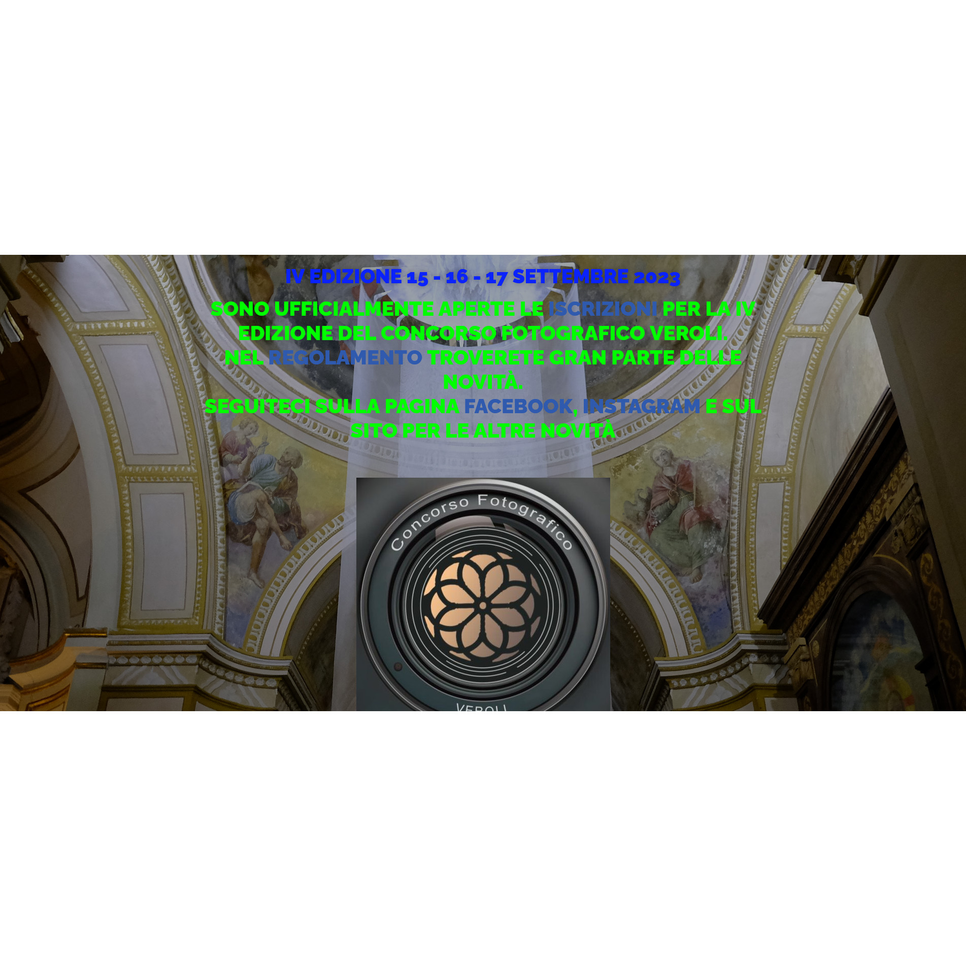 Concorso Fotografico Veroli IV edizione Concorso Fotografico Veroli IV edizione