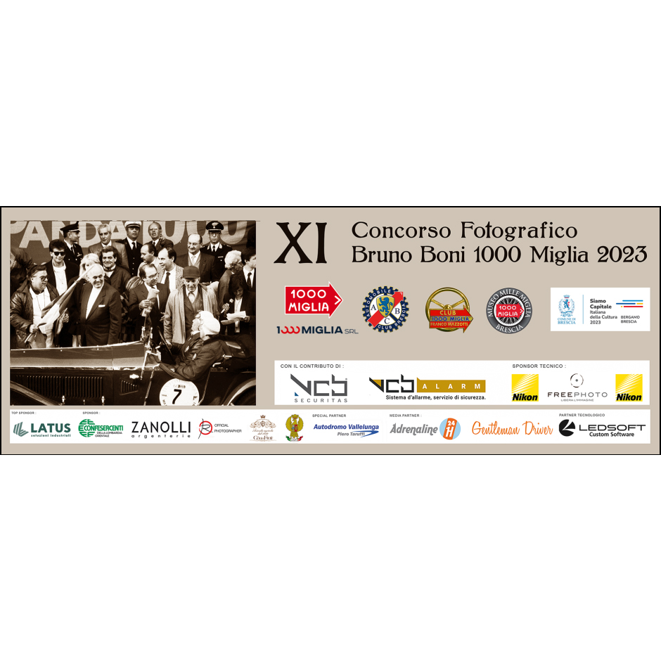 Concorso Fotografico Bruno Boni - Mille Miglia 2023