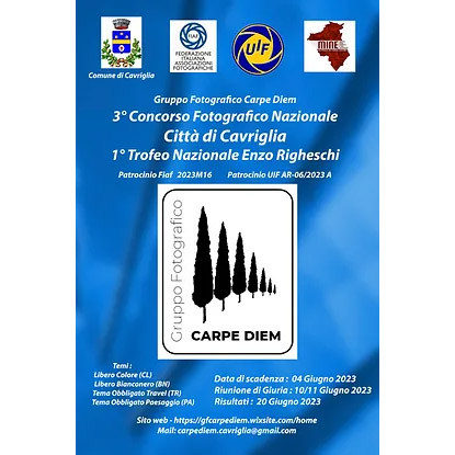 3° Concorso fotografico “Città di Cavriglia – 1° Trofeo Enzo Righeschi” 3° Concorso fotografico “Città di Cavriglia – 1° Trofeo Enzo Righeschi”