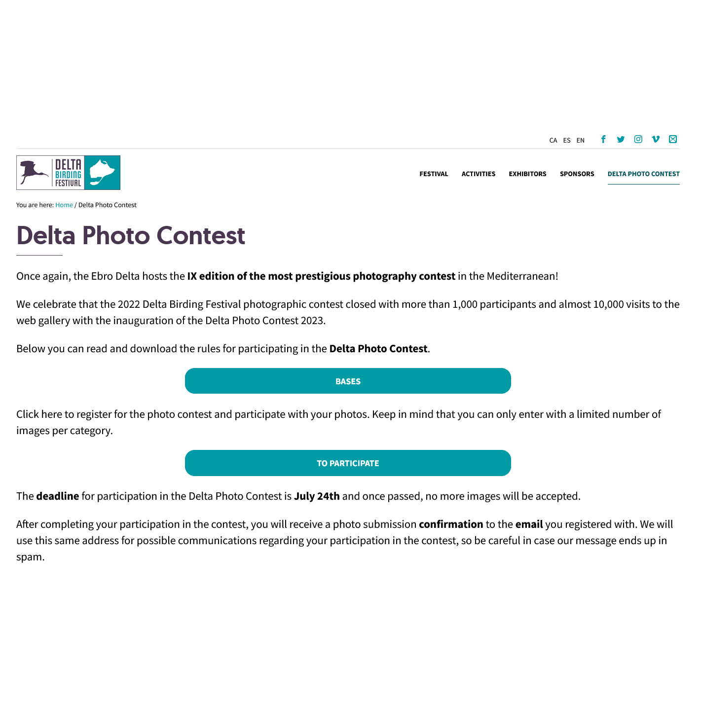 Delta Photo Contest 2023 Delta Photo Contest 2023