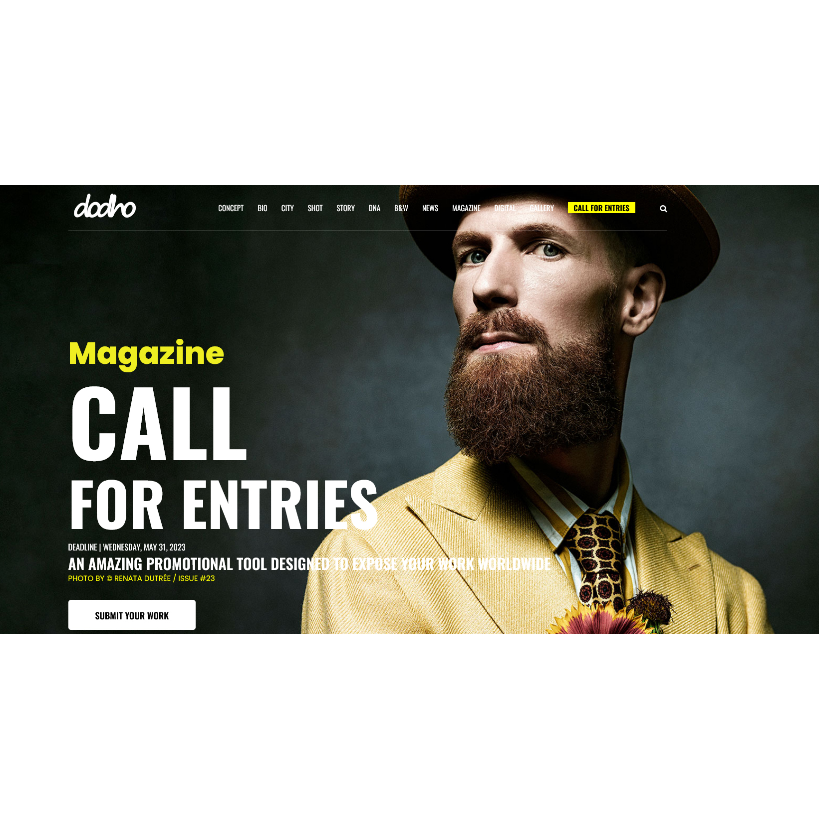 Dodho Magazine : Call For Entries