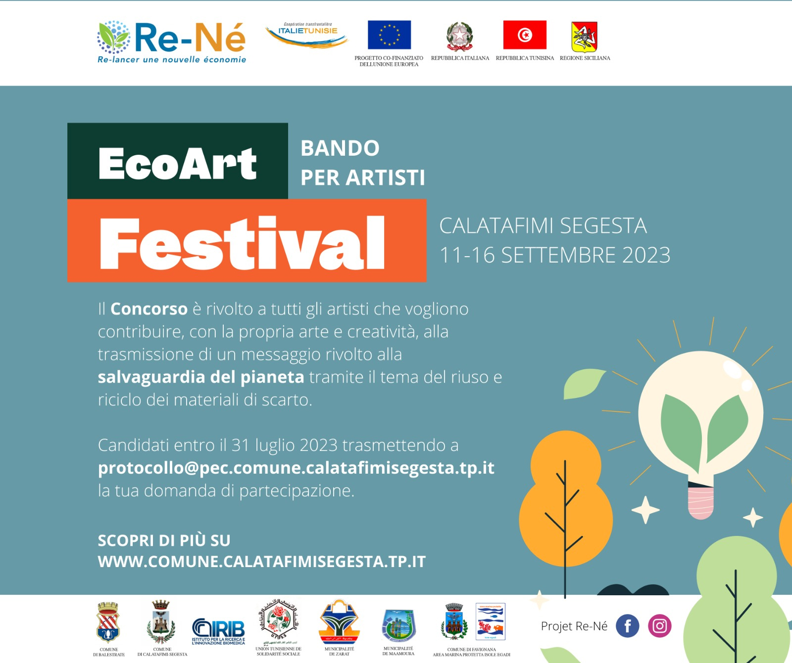 Call for artistes "EcoArt Festival" - Concorsi Call For Artists
