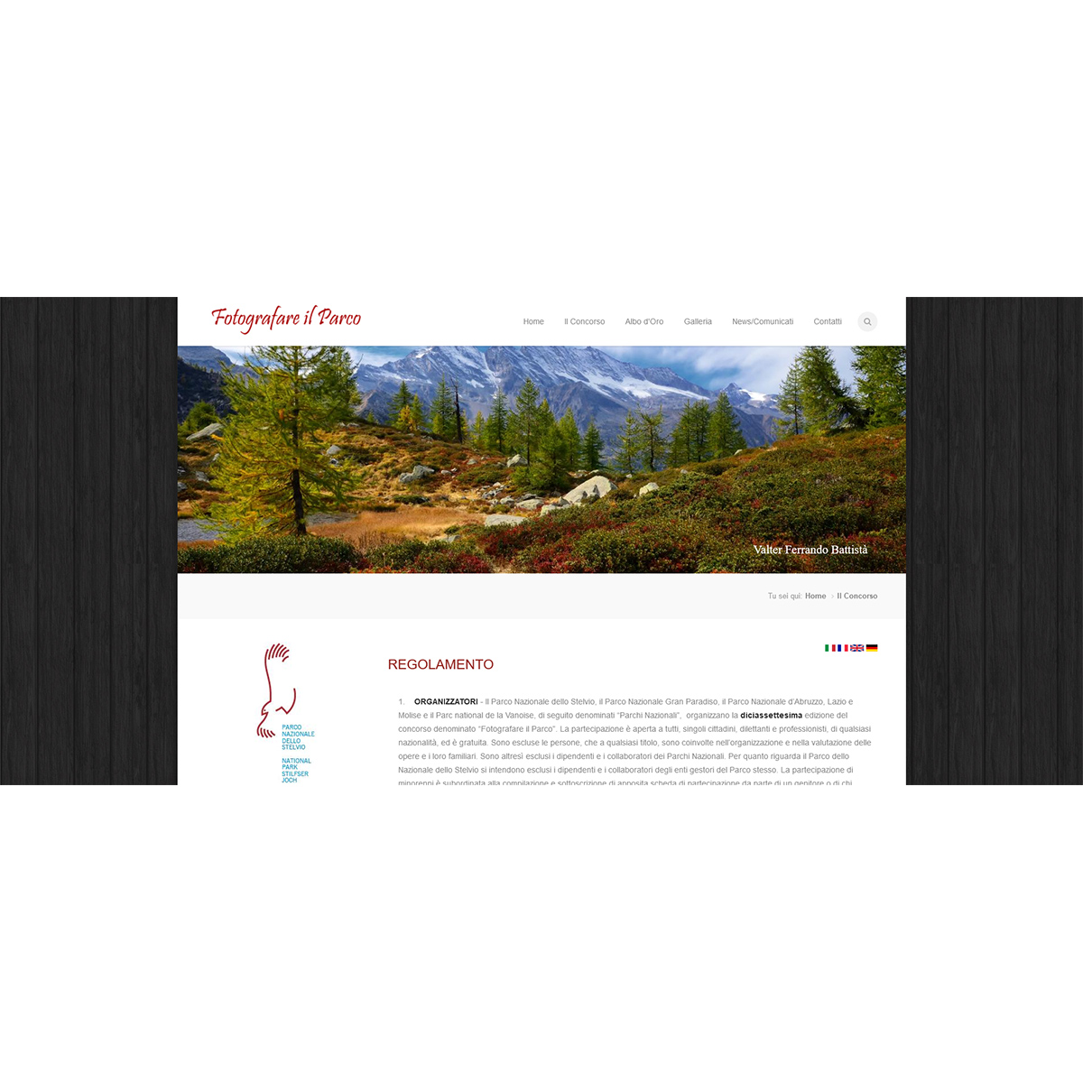 Concorso Internazionale "Fotografare il Parco" - 17^ edizione Concorso Internazionale "Fotografare il Parco" - 17^ edizione