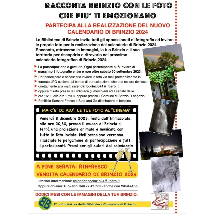 RACCONTA BRINZIO CON LE FOTO CHE PIU RACCONTA BRINZIO CON LE FOTO CHE PIU