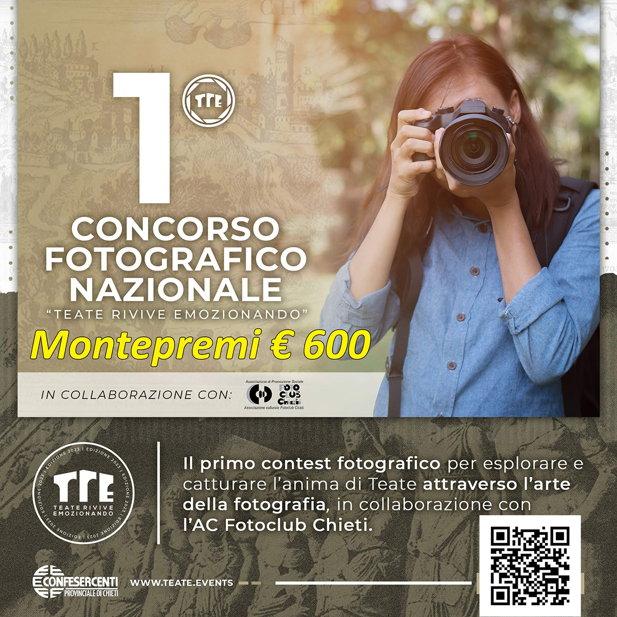 1° Concorso Fotografico Nazionale “Teate Rivive Emozionando” 1° Concorso Fotografico Nazionale “Teate Rivive Emozionando”
