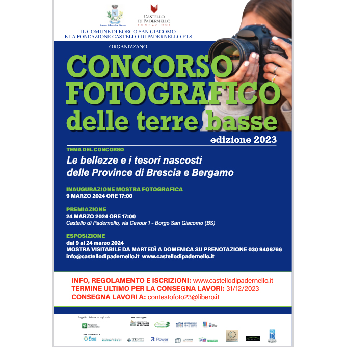 Concorso fotografico delle Terre Basse 2023 Concorso fotografico delle Terre Basse 2023