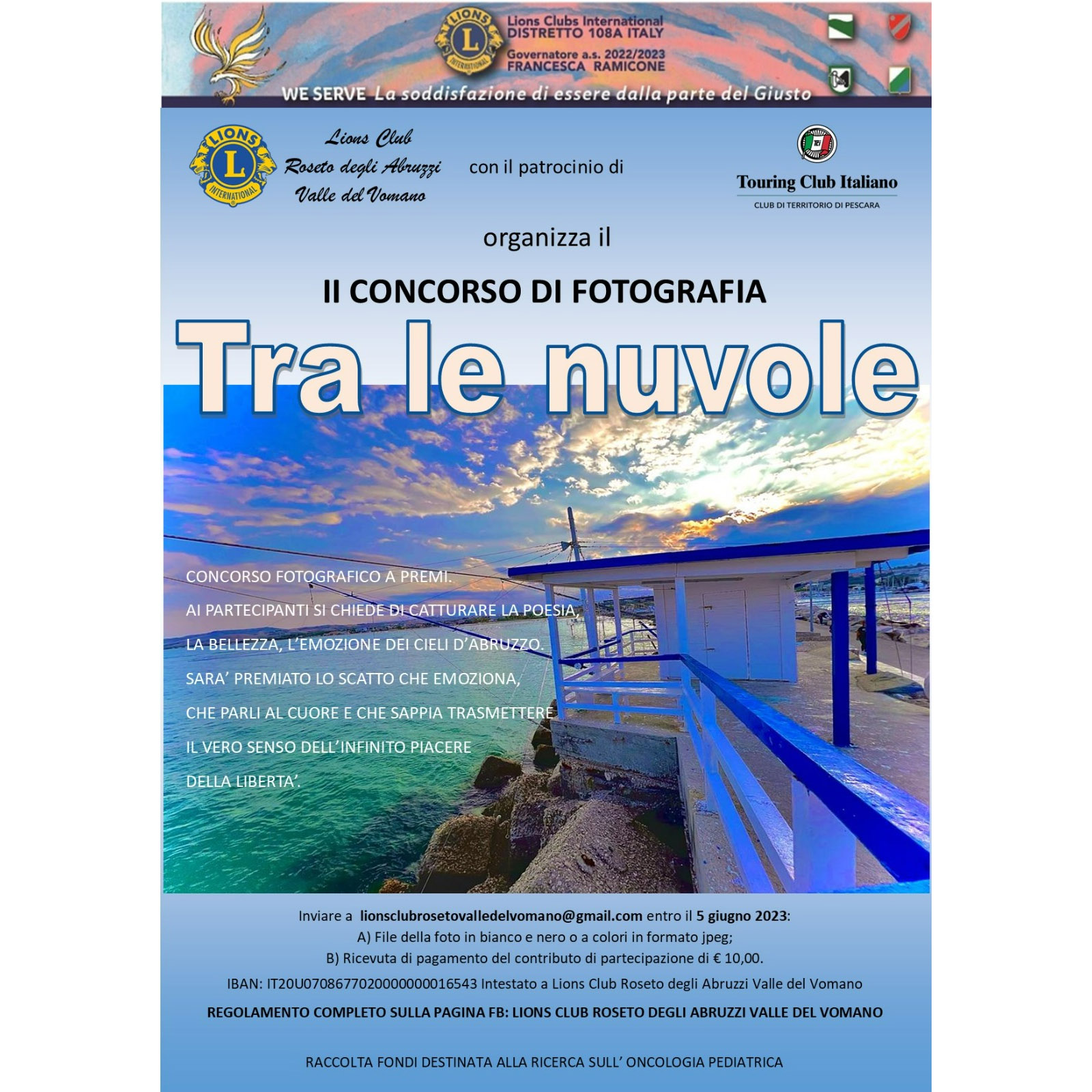 Concorso fotografico “Tra le nuvole” Concorso fotografico “Tra le nuvole”