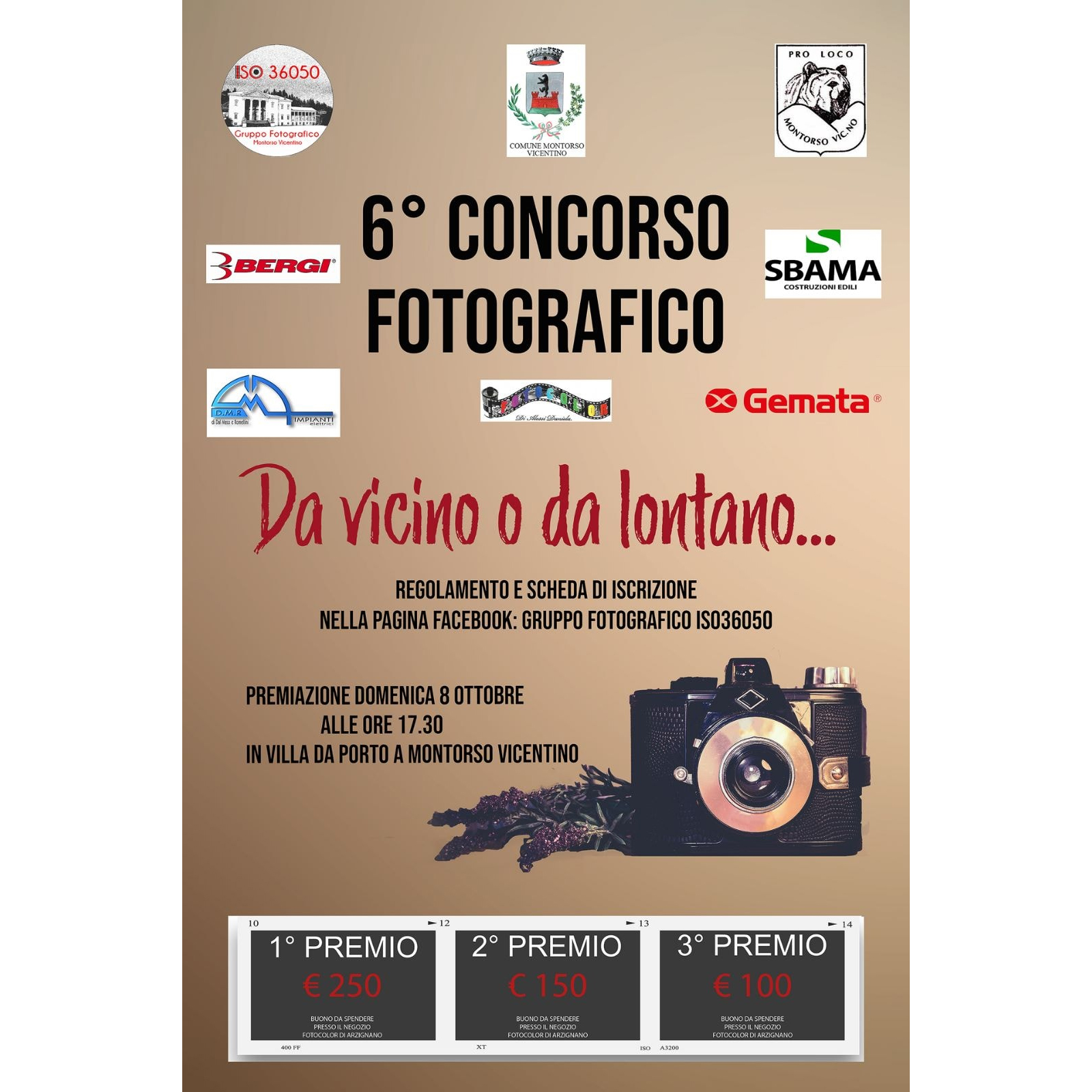6° Concorso fotografico gratuito “DA VICINO O DA LONTANO...” 6° Concorso fotografico gratuito “DA VICINO O DA LONTANO...”