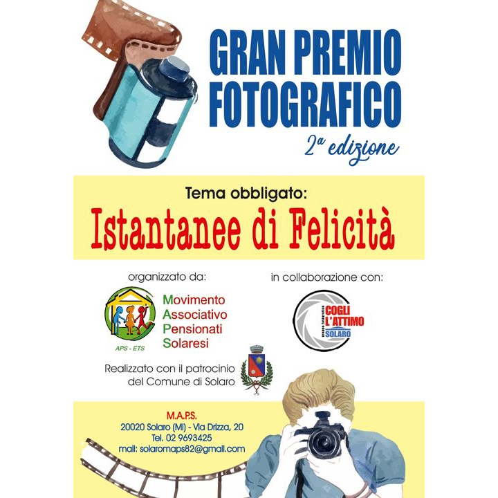 Gran Premio Fotografico "Istantanee di felicità" Gran Premio Fotografico "Istantanee di felicità"