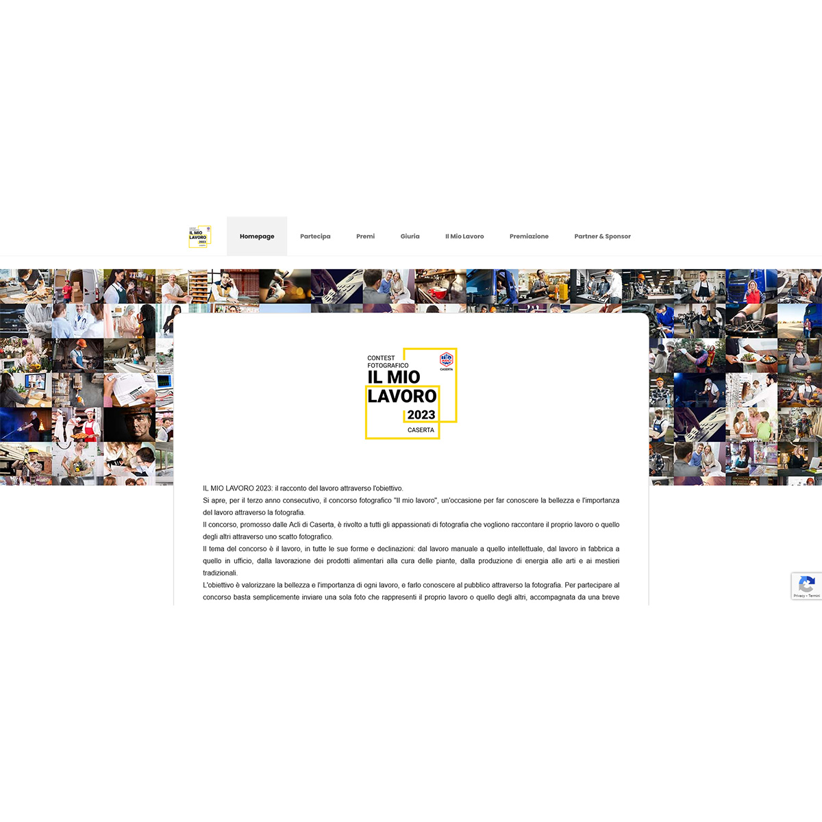 Concorso fotografico gratuito "Il mio lavoro" Concorso fotografico gratuito "Il mio lavoro"