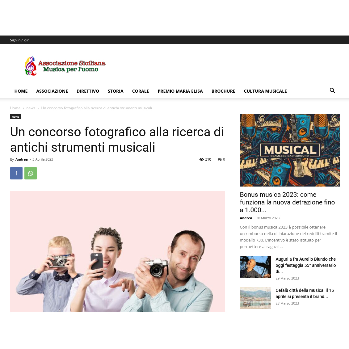 “La musica a colori”: Alla ricerca di antichi strumenti musicali “La musica a colori”: Alla ricerca di antichi strumenti musicali