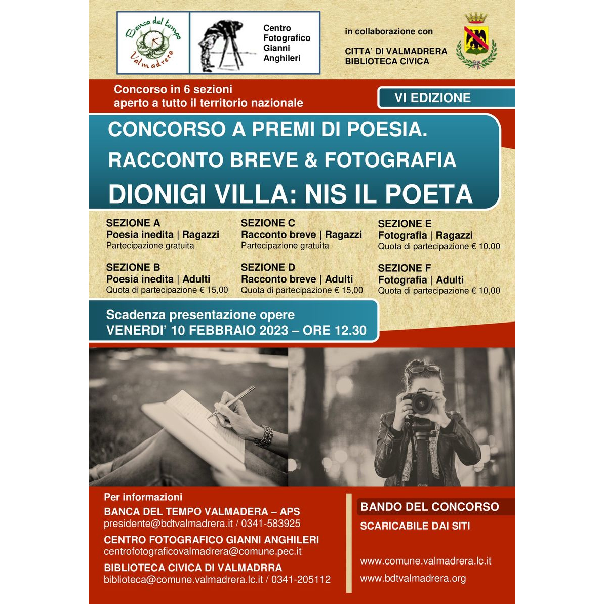 Concorso “Dionigi Villa: Nis il poeta”