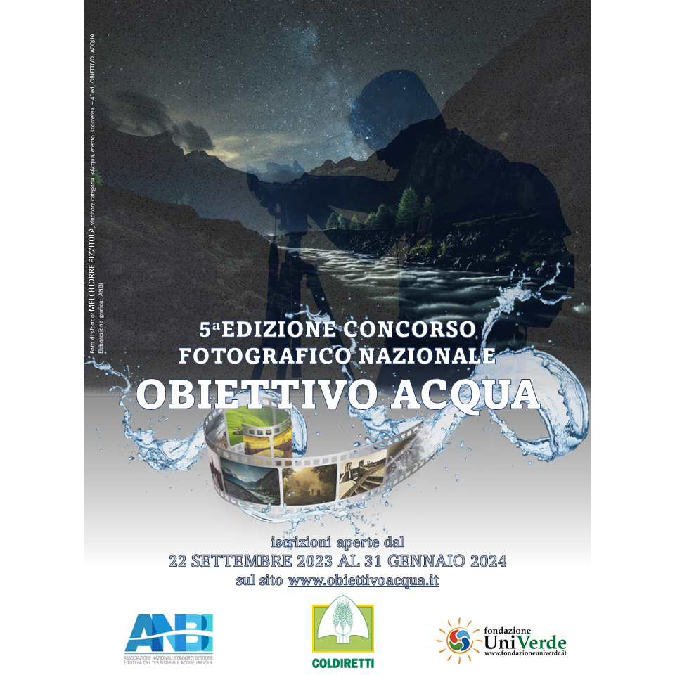 Concorso fotografico nazionale «Obiettivo acqua» - V edizione Concorso fotografico nazionale «Obiettivo acqua» - V edizione