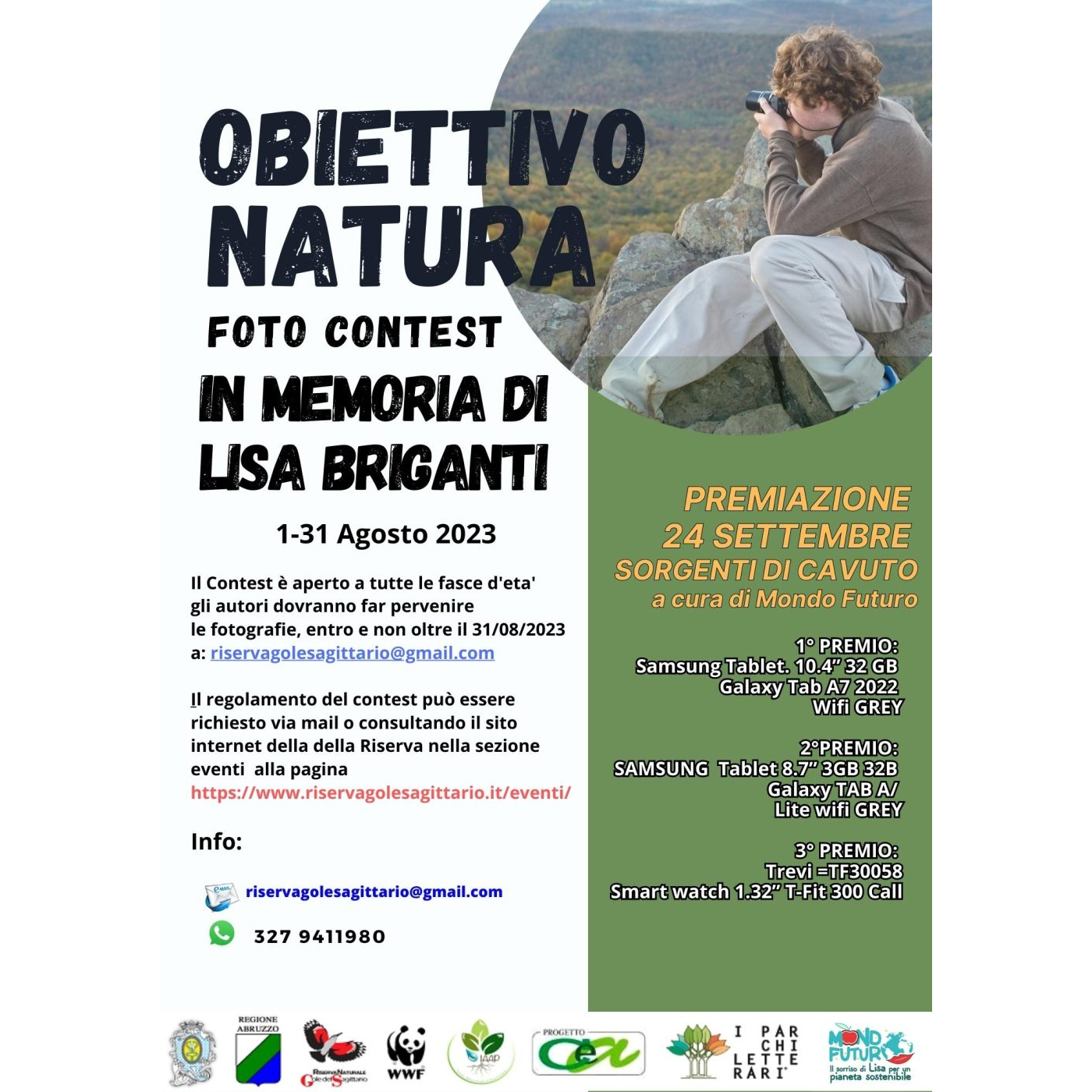 Contest fotografico  «Obiettivo Natura»