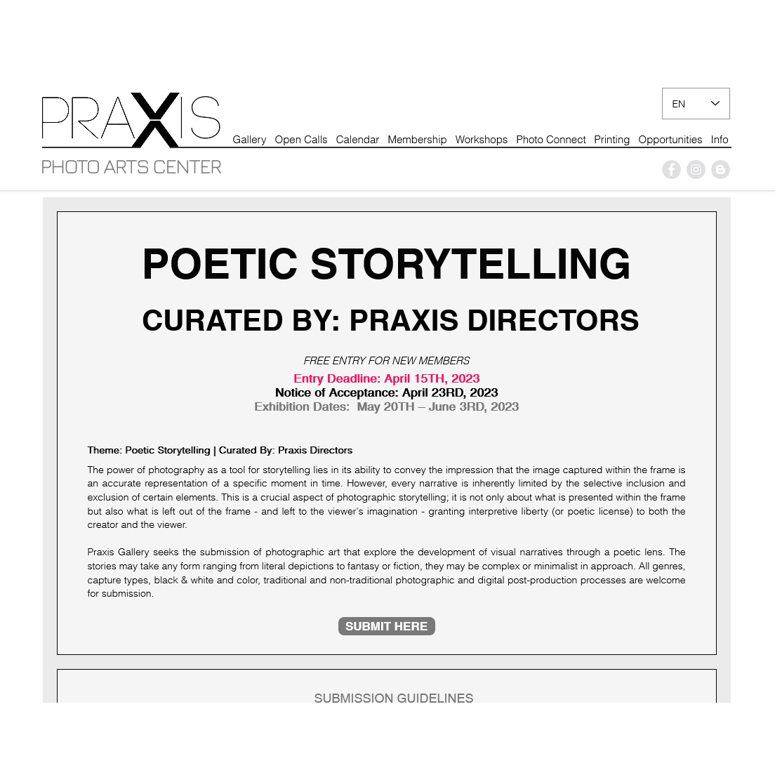 Concorso fotografico “Poetic Storytelling” - Concorsi Call For Artists